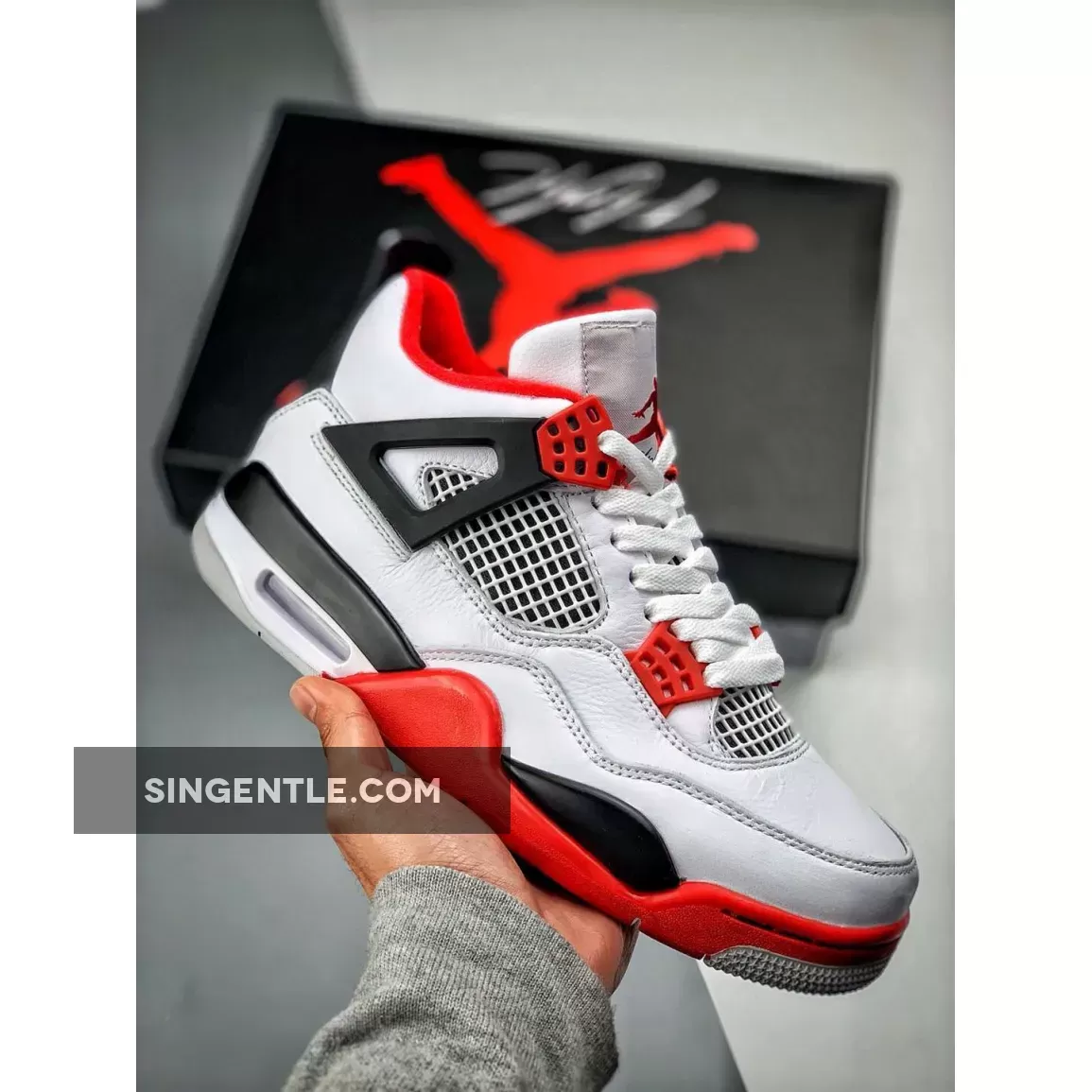 Air Jordan 4 Retro 'Fire Red' 2012 308497-110 jordans released in 2012