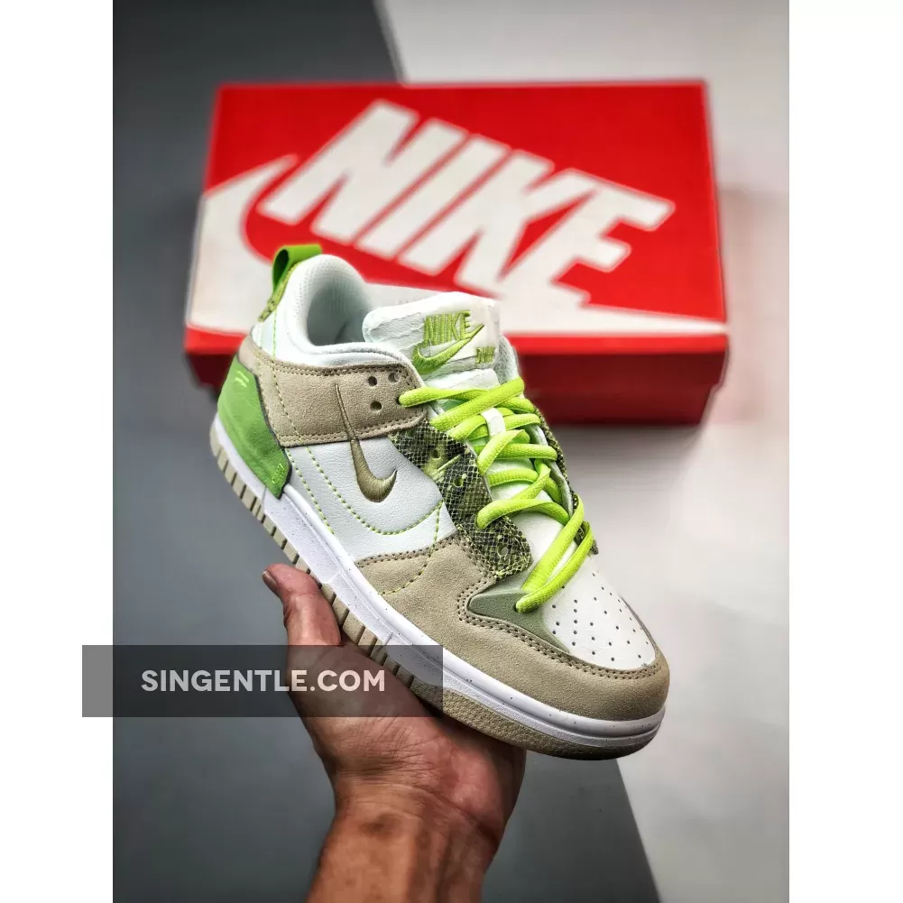 Nike Disrupt Low Green / Nike Dunk Low Disrupt 2 Green Snake DV3206-001