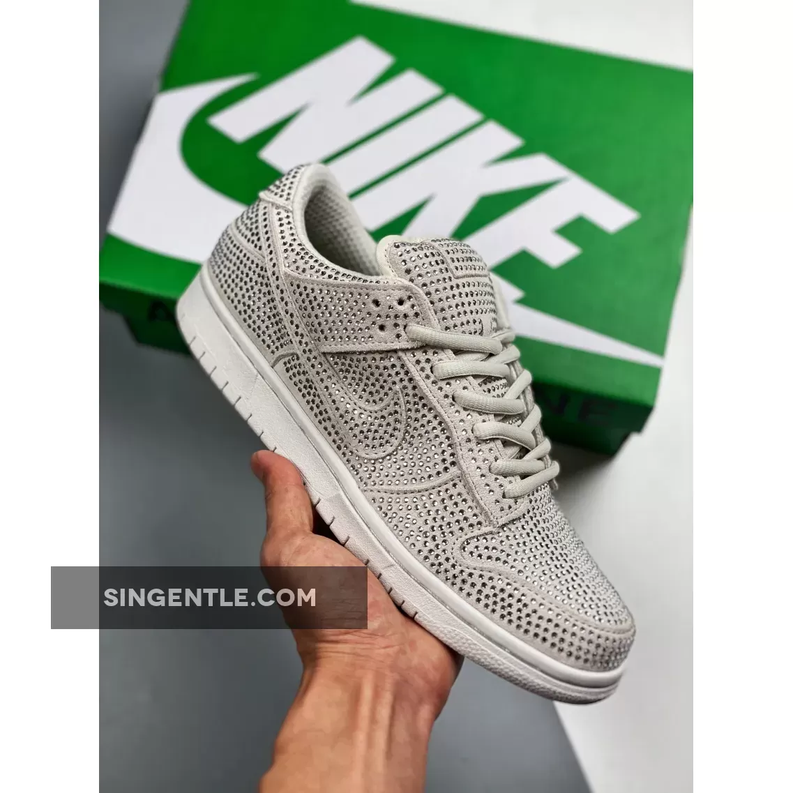 Nike Dunk Low 'Cactus Plant Flea Market – Swarovski Crystals' PURE PLATINUM/PURE PLATIUM dunk low platinum