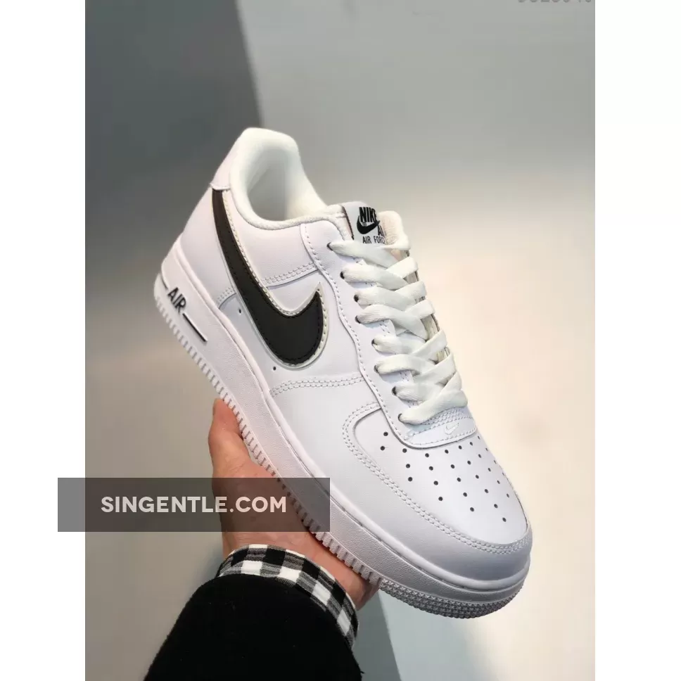 Nike Air Force 1 07 3 White Black AO2423-101 white air force black swoosh