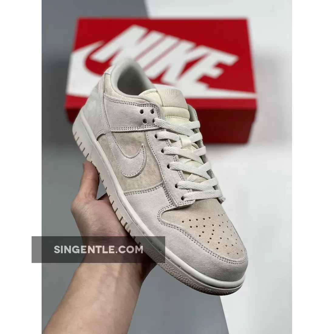 Grey Dunk Nike Dunk Low PRM Vast Grey/Summit White-Pearl White DD8338-001