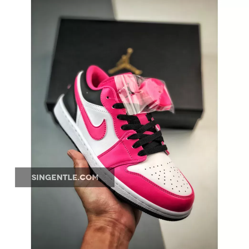 Air Jordan 1 Low Fierce Pink/Black/White DZ5365-601 New Releases