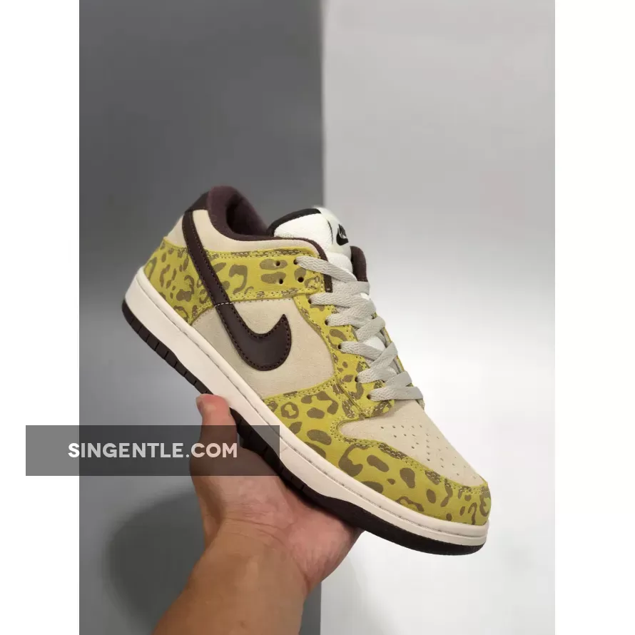 Nike Dunk Low PRM 'Animal' Beach/Baroque Brown New Releases