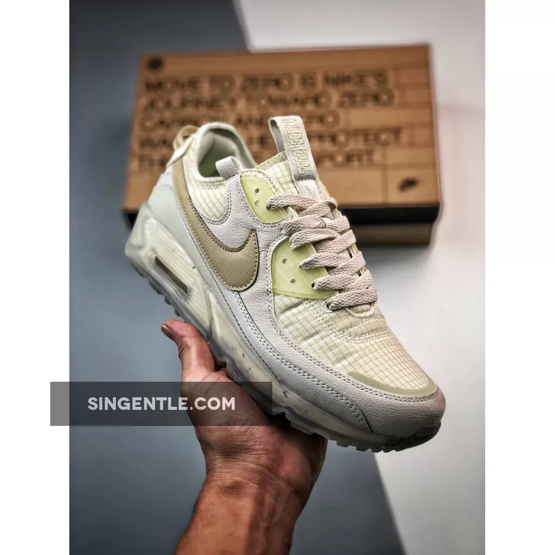 Nike Air Max 90 Terrascape Light Bone/Rattan-Cashmere-Sail Nike Air Max 90 Terrascape Womens DC9450-001