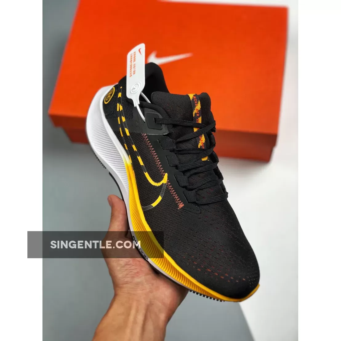 Nike Air Pegasus Sale - Nike Air Zoom Pegasus 38 'Blue Ribbon Sports' Black Yellow DM7602-001