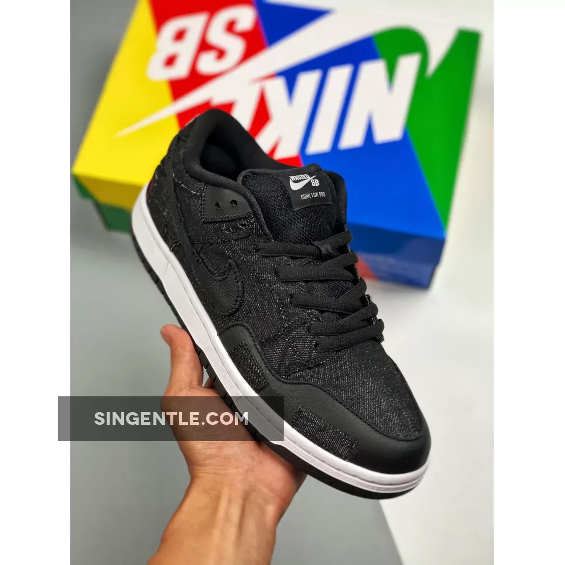 Low Dunks Youth Wasted Youth x Nike SB Dunk Low Black DD8386-001