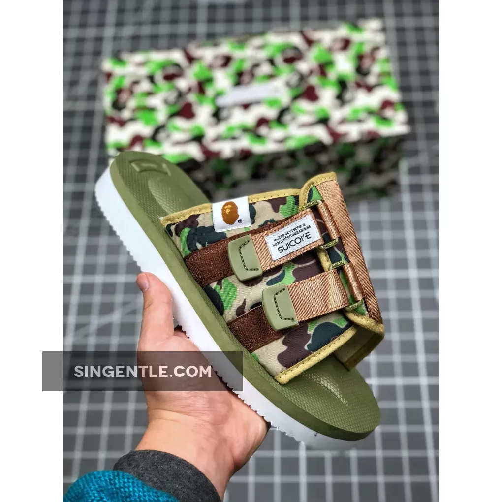 Suicoke X Bape ABC Kaw-Ape Green OG-081APE Online