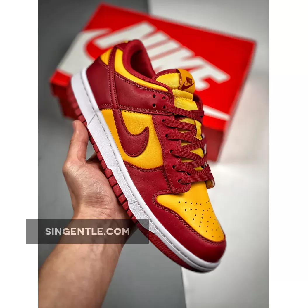 Gold Dunk Low / Nike Dunk Low Midas Gold/Tough Red/White DD1391-701