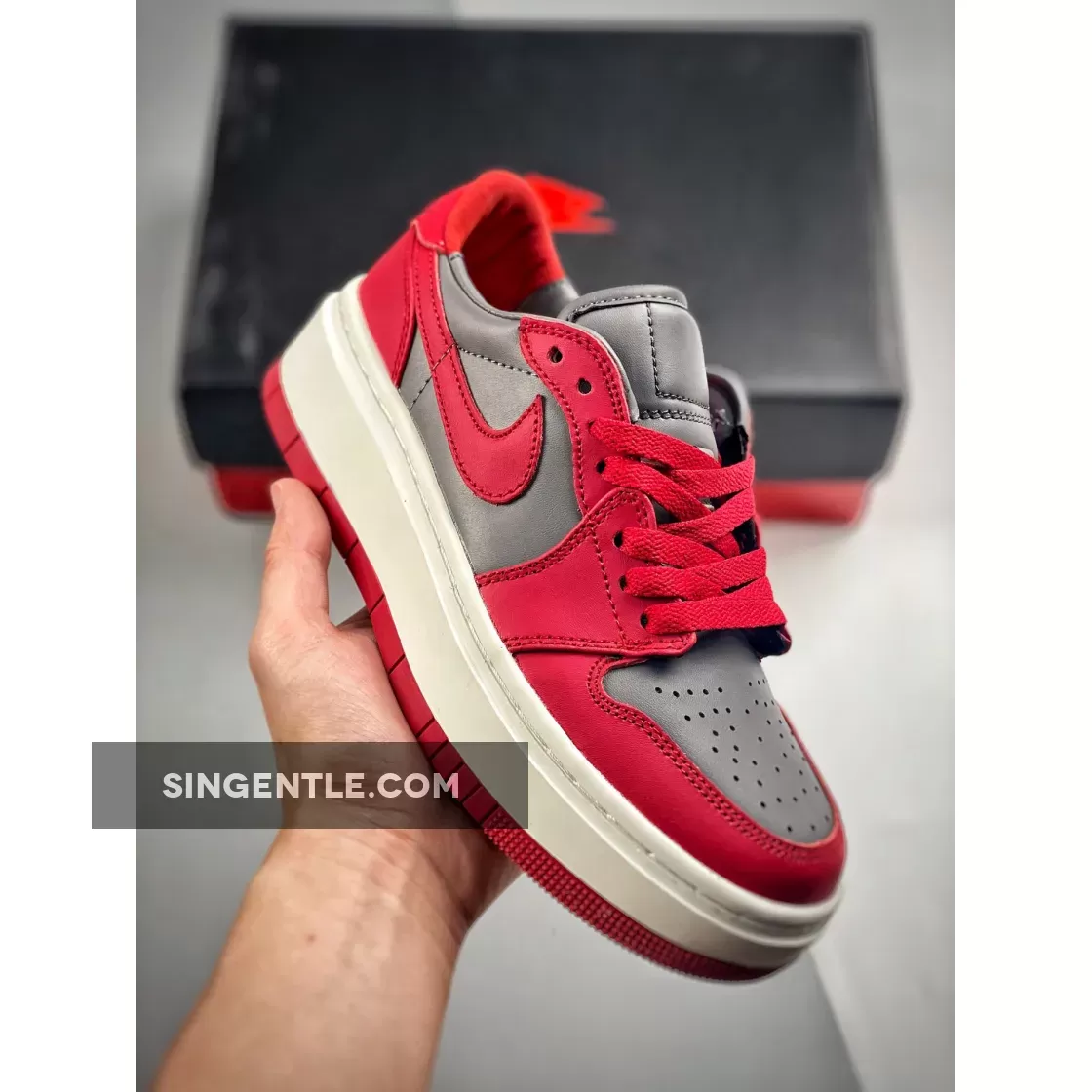 Air Jordan 1 Low LV8D UNLV DH7004-006 / air jordan 1 low red and grey