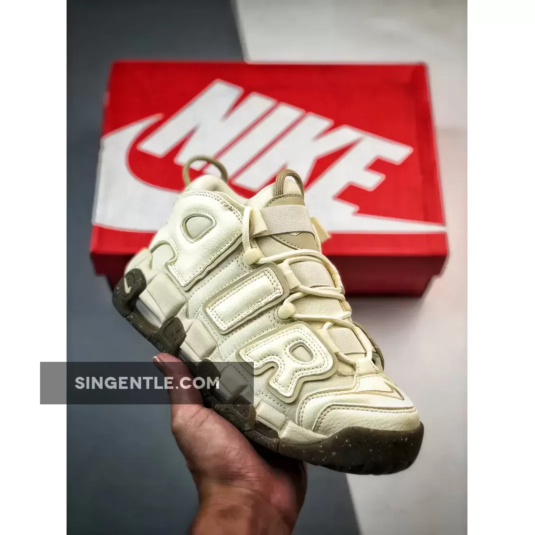 Nike Air More Uptempo Coconut Milk/Team Gold-Gum | UPTEMPO WCRD