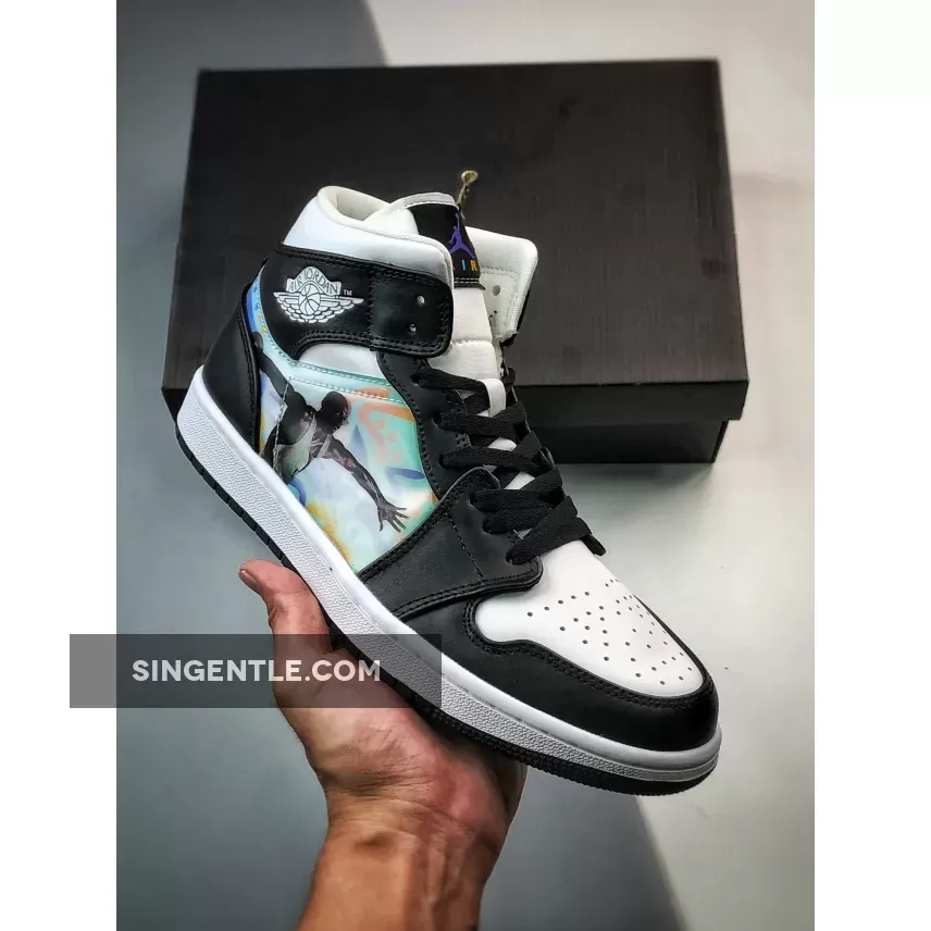 Air Jordan 1 Mid 'Hologram' DR9496-001 - jordan holographic shoes