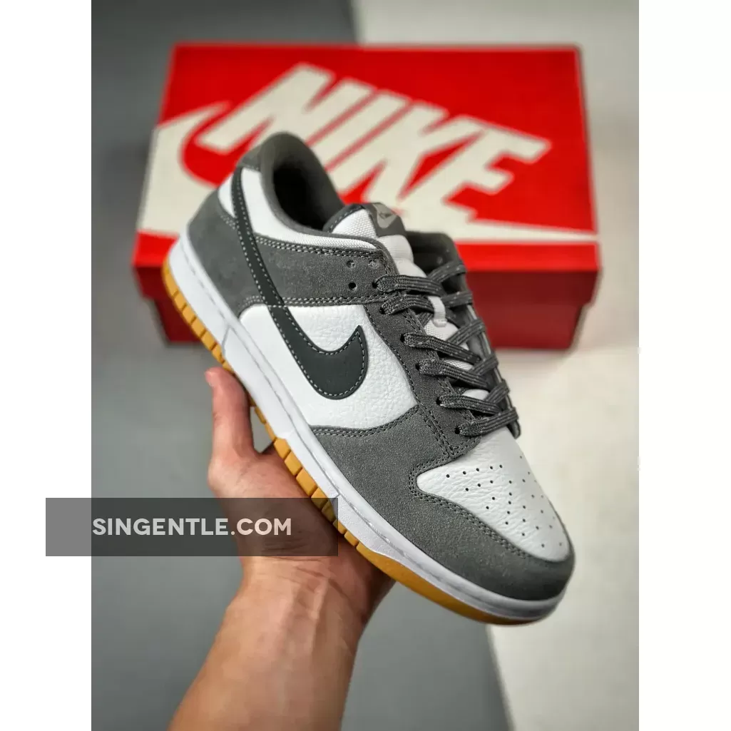 Nike Dunk Low Smoke Grey Gum FV0389-100 For Sale