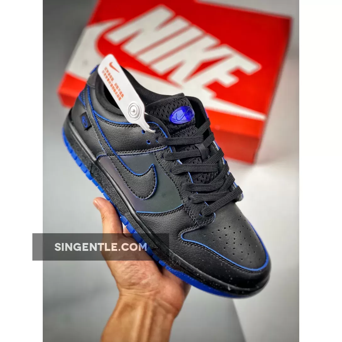 Nike Dunk Low Black Game Royal - Black Royal Dunks FB1842-001