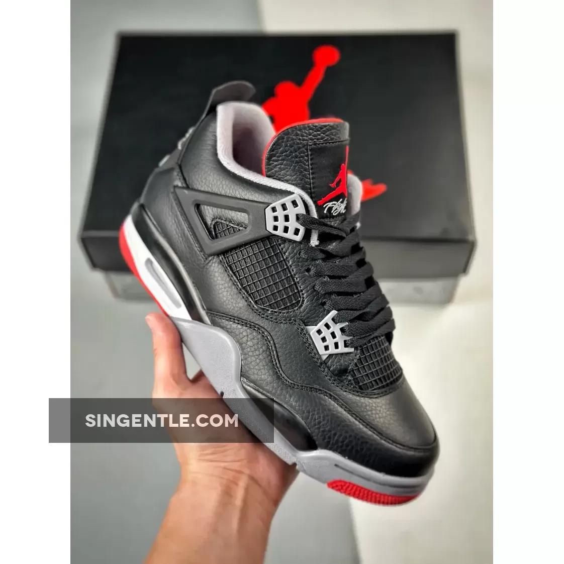 Air Jordan 4 Bred Reimagined