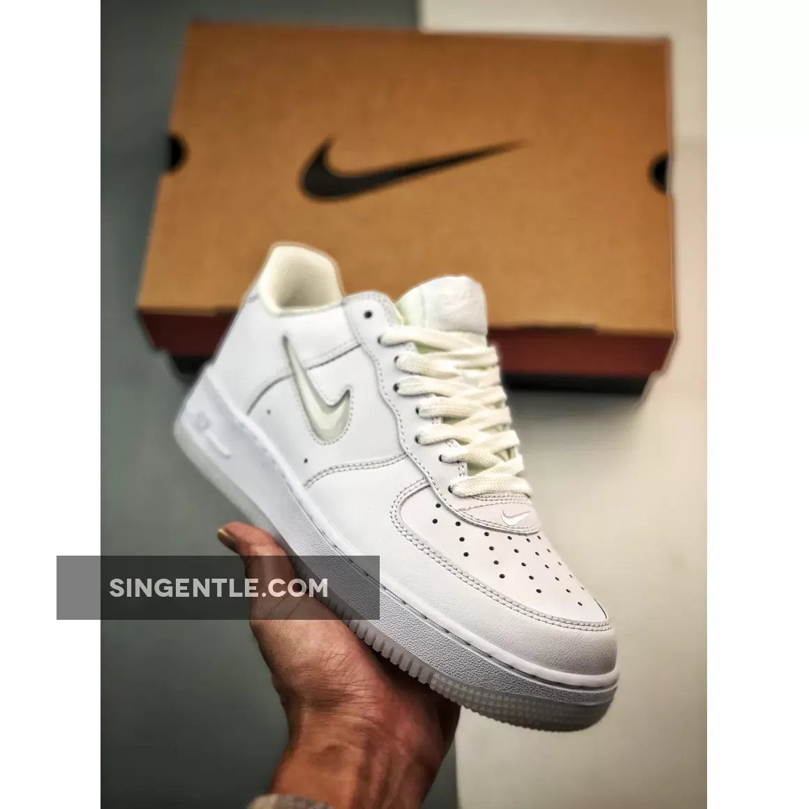 Nike Air Force 1 Low Color Of The Month White Jewel