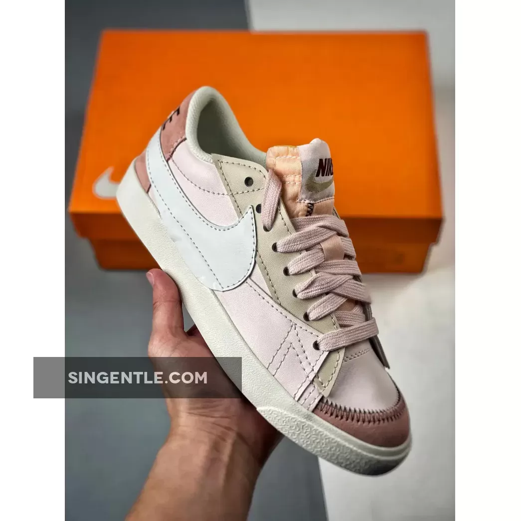 Nike Blazer Low Jumbo Pink White