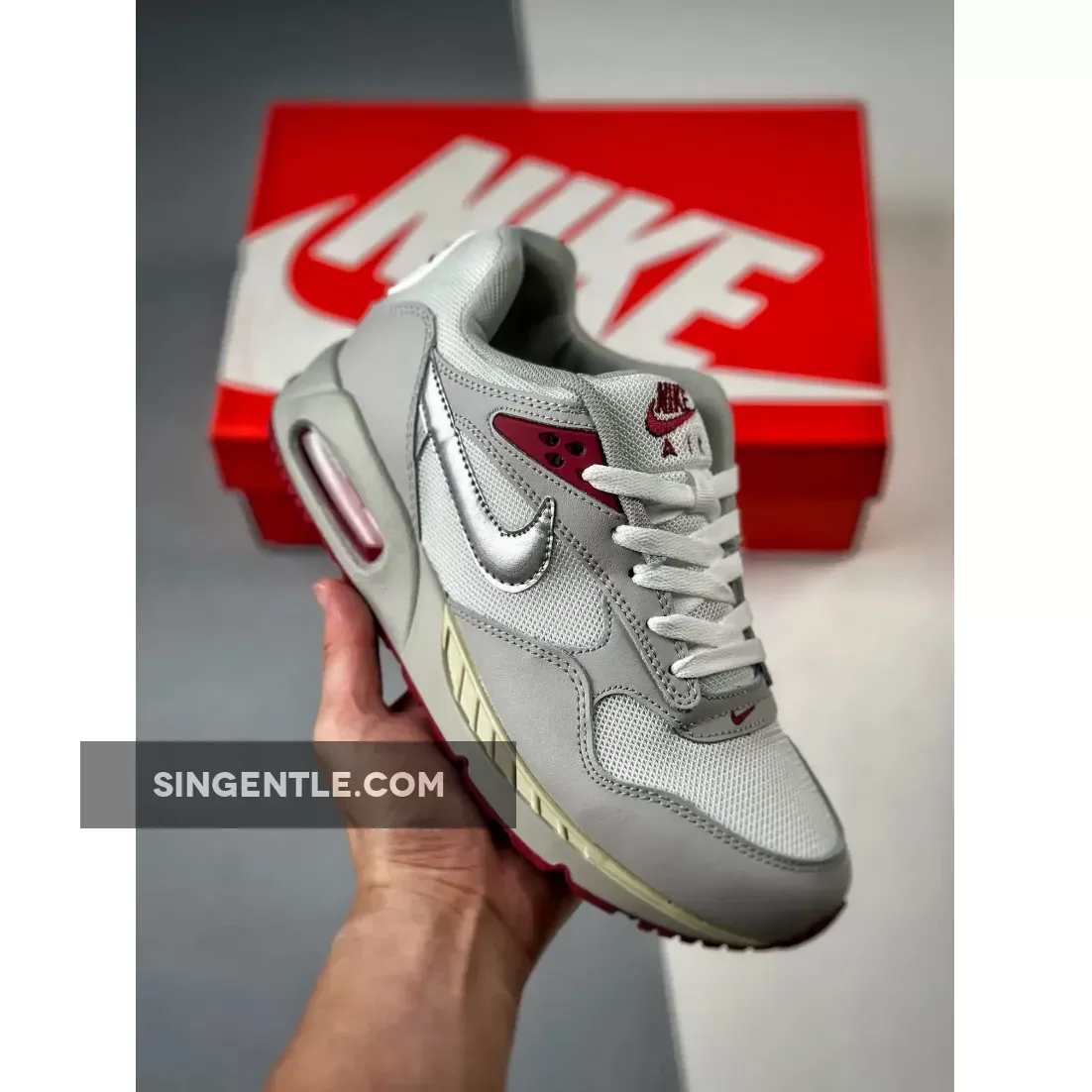 Nike WMNS Air Max Correlate Grey Sport Fuchsia